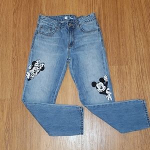 Gap-Disney Mickey and Minnie jeans